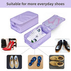 Travel Shoe Bags (Purple / 6 Packs)