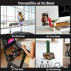 Universal Airplane Phone Holder Mount (Black)