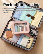 Clear Makeup Bags (C-Pink)