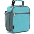 Kids Lunch box Insulated Soft Bag Mini Cooler Back to School Thermal Meal Tote Kit for Girls (Sea Blue)