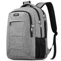 Laptop Backpack for Men and Women (Grey / 17.3 Inch)