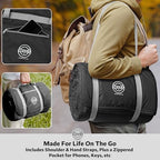 Large Waterproof Outdoor Stadium Blanket (01 - Stadium Black)