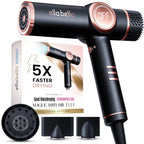 Ionic Hair Dryer with Diffuser (Black)