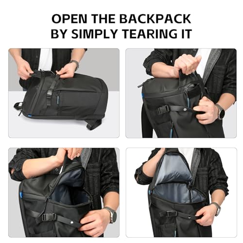 Travel Backpack for Men (Black-28l)