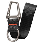 Life Carabiner Lanyard Keychain Strap (One Size / Black Carabiner)