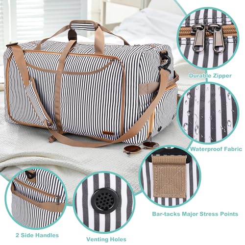 120L Duffle Bag for Travel (120L / Stripe)