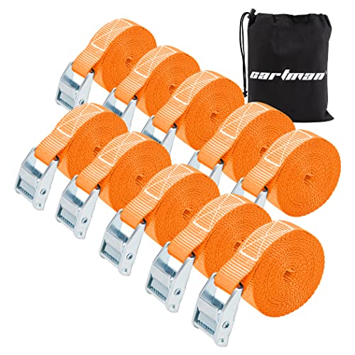 1 in x 12 ft Lashing Straps (10 PK / Orange)