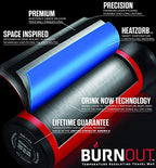 BURNOUT Temperature Regulating Travel Mug 12 oz Red (Red)
