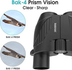 20x25 Binoculars for Adults and Kids, High Power Easy Focus Compact Binoculars - Image 2
