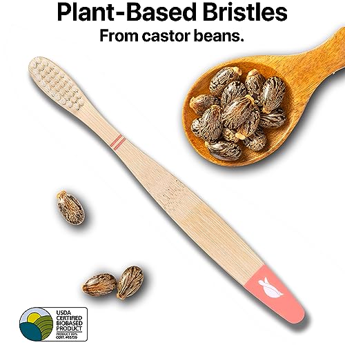 Plant Based Bristles (1 Count (Pack of 4) / Kids)