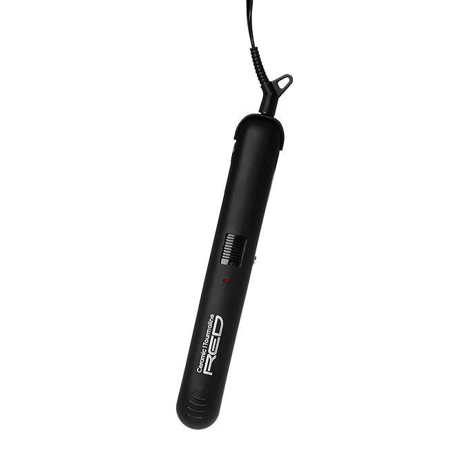 Red by Kiss Titanium Styler Flat Iron (Ceramic, 1 1/4" (1.25 inch))