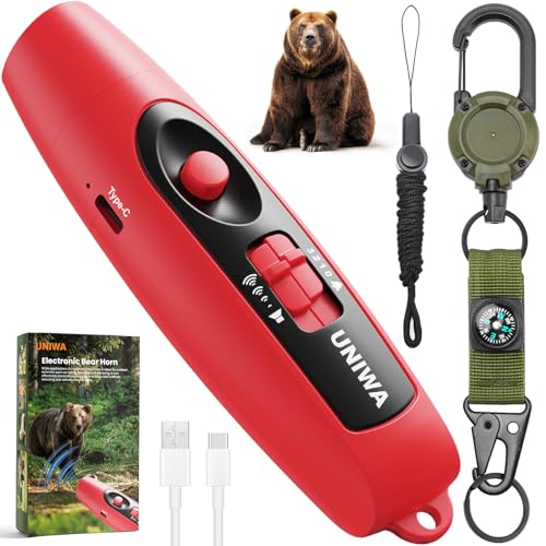 Electronic Air Bear Horn (Red)