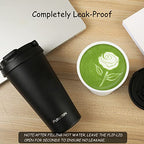 Insulated Coffee Mug with Ceramic Coating (Balck_2026)