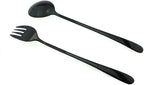7 Pcs Portable Flatware Set, 304 Stainless Steel Cutlery Set Travel Utensils - Image 4
