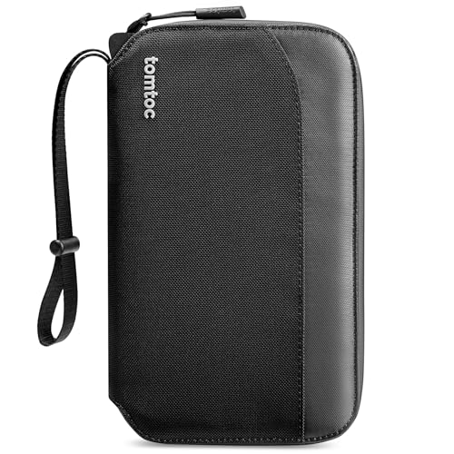 Passport Holder Family with RFID Blocking (Black)