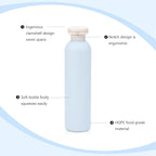 8.8 oz Travel Shampoo Bottles, Refillable Flip Cap Squeeze Bottles - Image 4