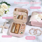 Small Jewelry Organizer for Teen Girls (pink / Z)