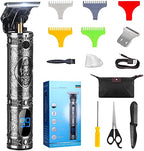 Hair Clippers for Men with Replacement Blade (Grey)