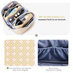 Travel Makeup Bag for Women (M-09Yellow)