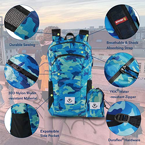 Hiking Daypack (Navy Blue / 16L)