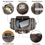 Canvas Duffle Bag (Grey / Large-50L Duffle Bag)