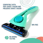 Shave 5 Blade Classic Razor Refills Ceramic Coated Blades