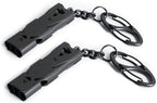 Whistle Emergency Whistles Keychain Rape Whistle Stainless Steel High Decibel by binboll