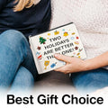 Christmas Hanukkah Gifts for Women Girls Cosmetic Bag (Christmas Hanukkah)