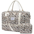 Travel Duffle Bag (Leopard print / Large-2 Pcs)