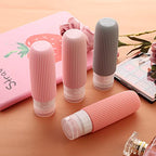 Travel Bottles for Toiletries (3 Ounces / Rose Pink)