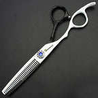 Left Hand) heasutairisutohea Scissors 6 in Hairdresser Hair is C High Hardness Made of Stainless Steel for Thinning Shear Tools to all over the world (6-inch Thin Scissors-a)