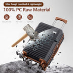 5pcs Luggage Set (Classic Black / 5PCS)