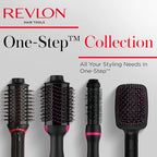 One Step Straightening Brush Hair Dryer and Styler (1 Count (Pack of 1) / Black)