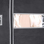 60 Inch Dress Bags for Gowns (Black&Grey / 60'' - 4PCS)