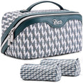 Travel Makeup Bags for Women (08-A-Royal blue)