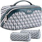 Travel Makeup Bags for Women (08-A-Royal blue)