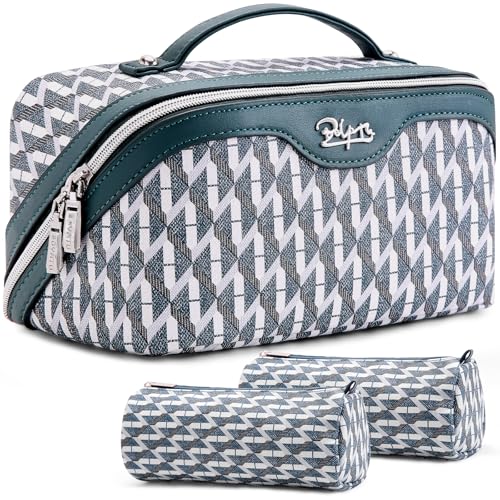 Travel Makeup Bags for Women (08-A-Royal blue)