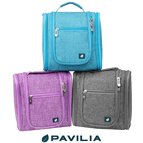 Toiletry Bag Travel Bag for Women Men (Standard (9x4x9) / Sea Blue)