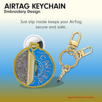 Keychain Case Compatible with GPS trackers (Caviar)