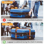 Luggage Straps for Suitcases (Green / 4Pcs)