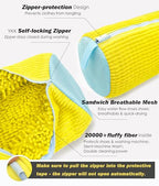 Shoe Washing Machine Bag (Yellow)
