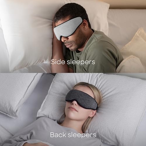 Ostrichpillow Eye Mask 3D Sleep Mask (Eclipse Black)