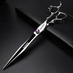 6/7/7.5/8/9-inch professional hair clipper set, stainless steel sharp hair clippers, hairdresser specific scissors (7 in cutting scissors)