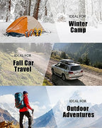 Sleeping Bags for Adults Cold Weather (4.4lb Purple)