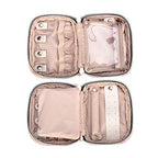 Mini Jewelry Travel Case (Misty Rose)