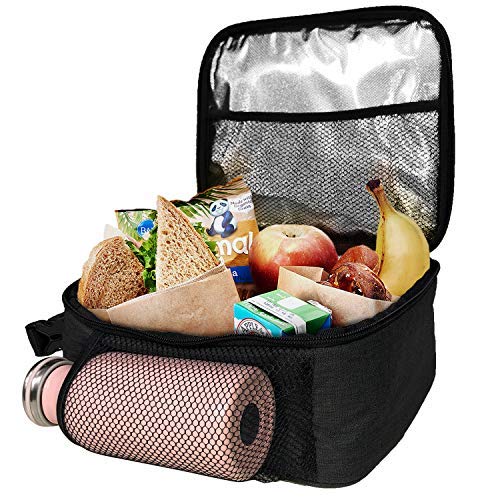 Insulated Lunch Bag for Men Women (Blue)