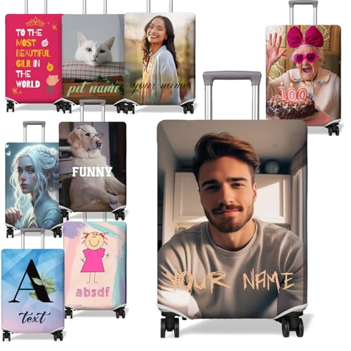 Travel Luggage Cover Suitcase Protector Fits 18 (DIY / XL(29-32in))