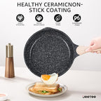 24Pcs Ceramic Cookware Set (24 pcs Grey Ceramic)