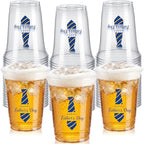 50 Pack Father's Day Plastic Cups 12 oz for Party (Father's Day)