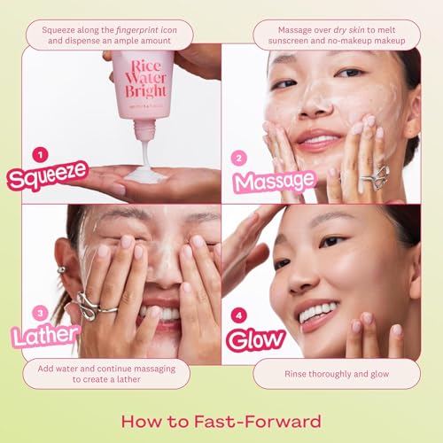 Rice Water Bright Milk & Jelly Double Cleanser